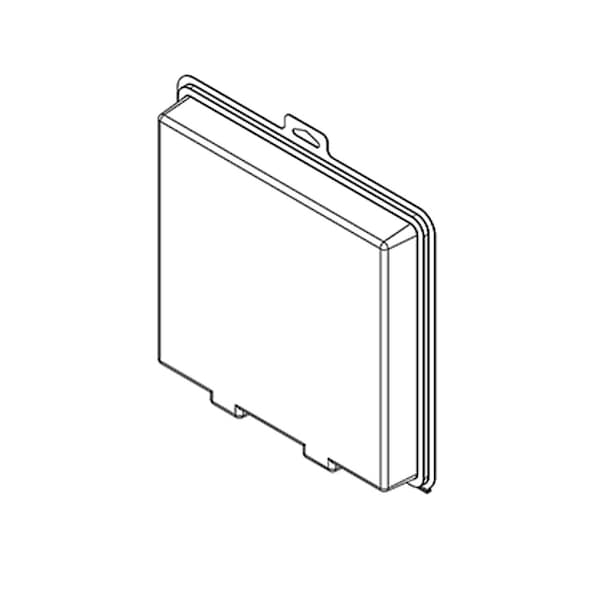 Visipak Thermoform-CLAMSHELL-#1102-12.125-12.125-10.125-10.750-1.438-0.0175-CLEAR-STOCK 1102TF - main